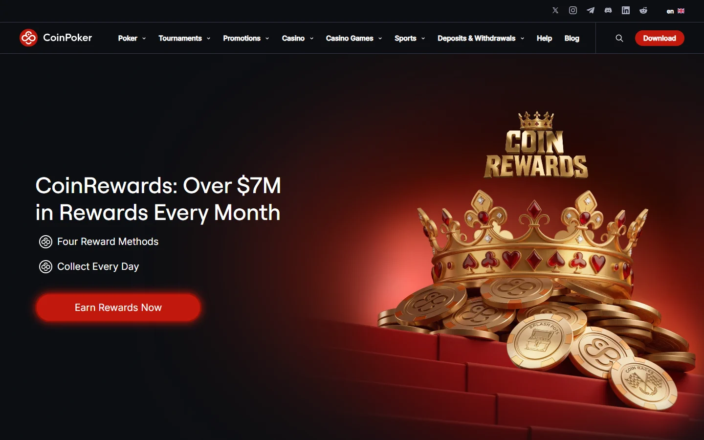 CoinPoker rakeback screenshot