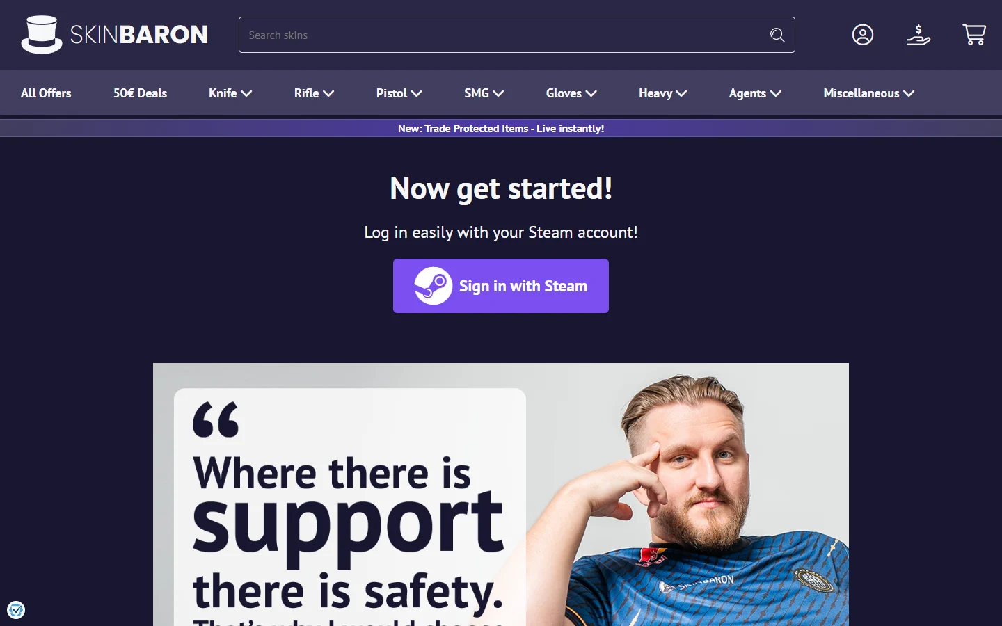 SkinBaron add screenshot